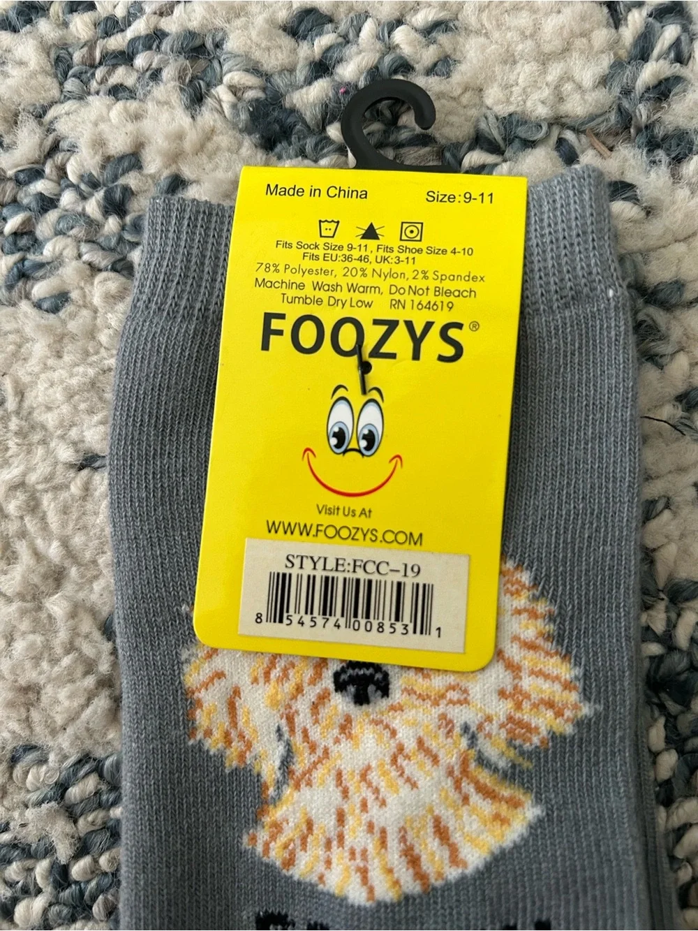 Foozy’s sock NWT